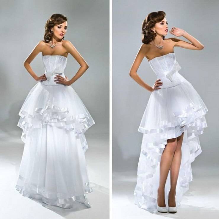 Свадебные оригинальные платья трансформеры – тренд модного сезона