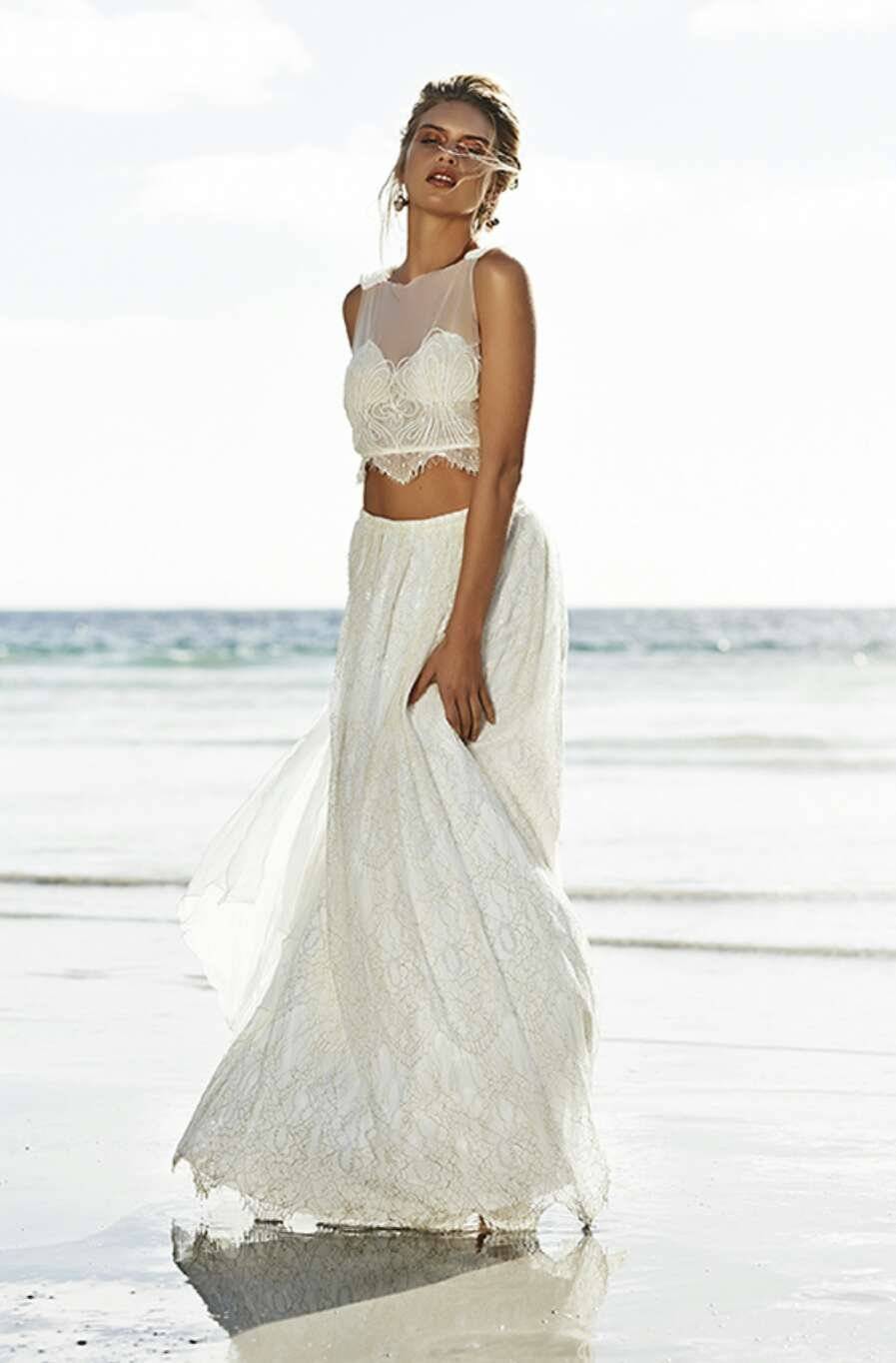 Красивые варианты пляжных свадебных платьев, наиболее подходящие фасоны
