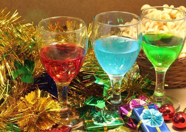 Праздничные напитки на Новый год