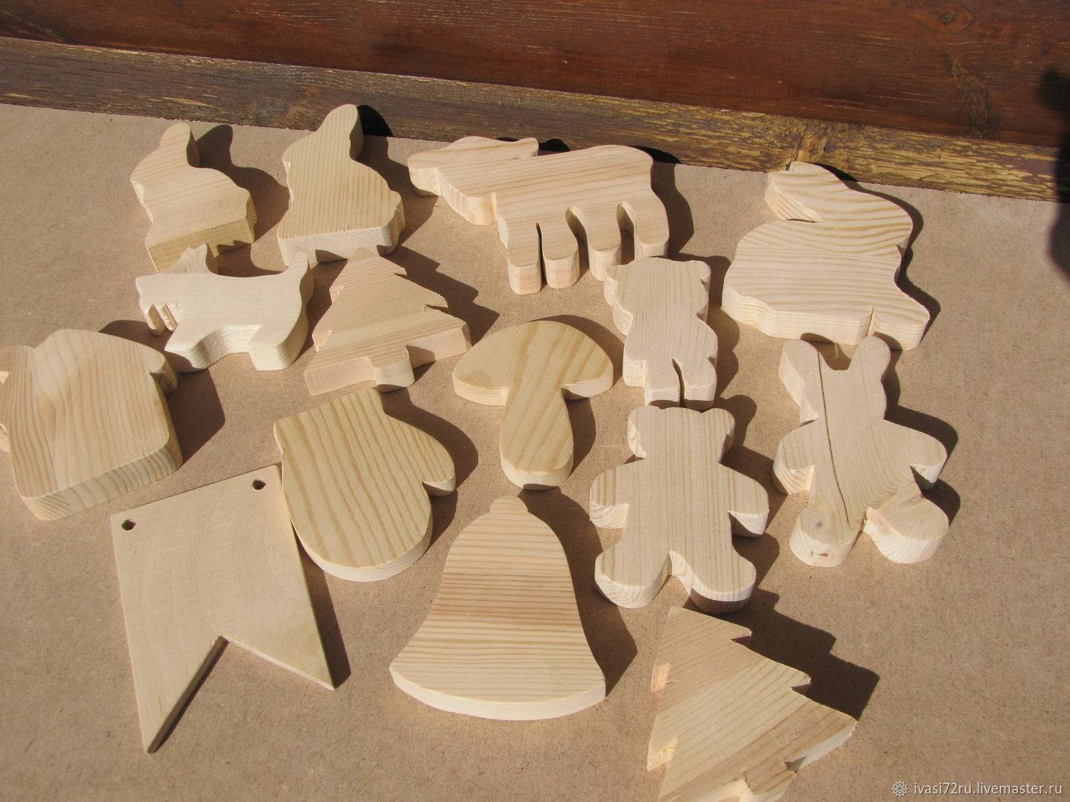 Использование деревянных заготовок для декупажа: 9 популярных форм