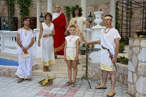 Вечеринка в сауне в греческом стиле. вечеринка в греческом стиле «олимп»: костюмы, меню и конкурсы