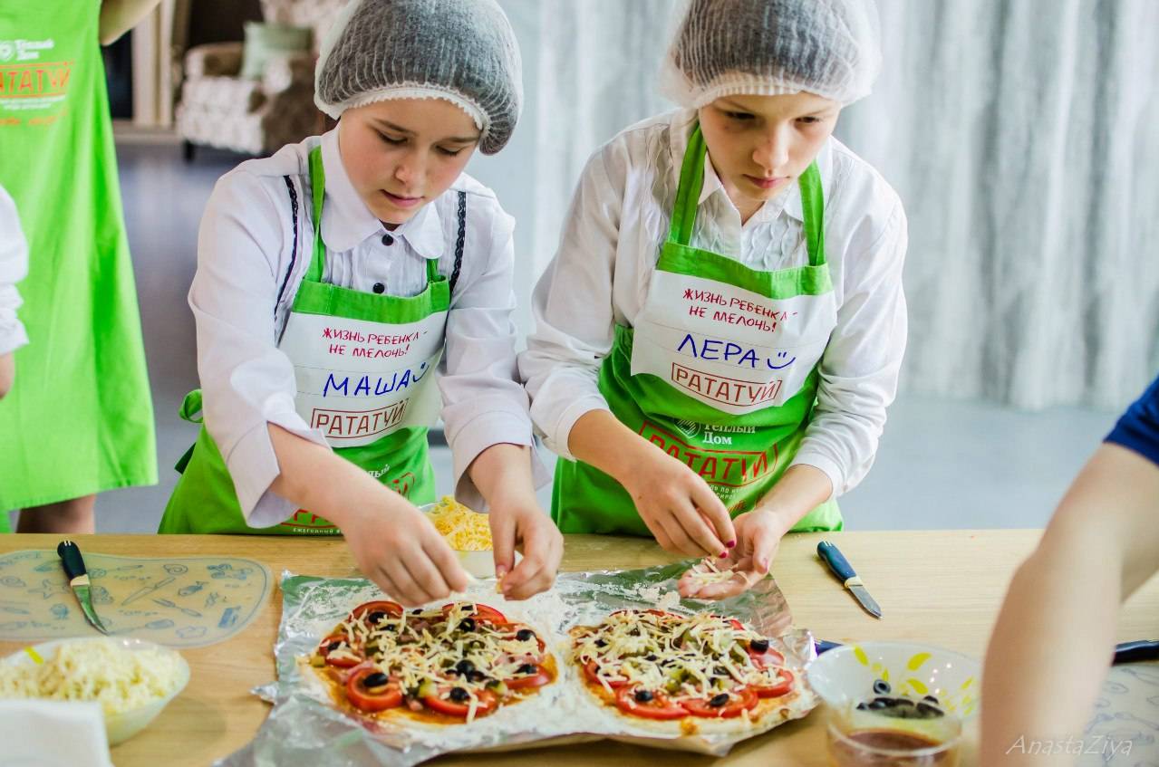 Кулинарный мастер-класс для детей 9-14 лет в москве
