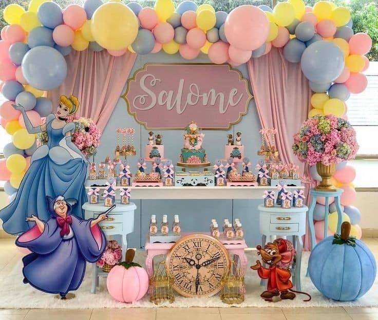 День рождения девочки в стиле принцессы: идеи, украшения, развлечения