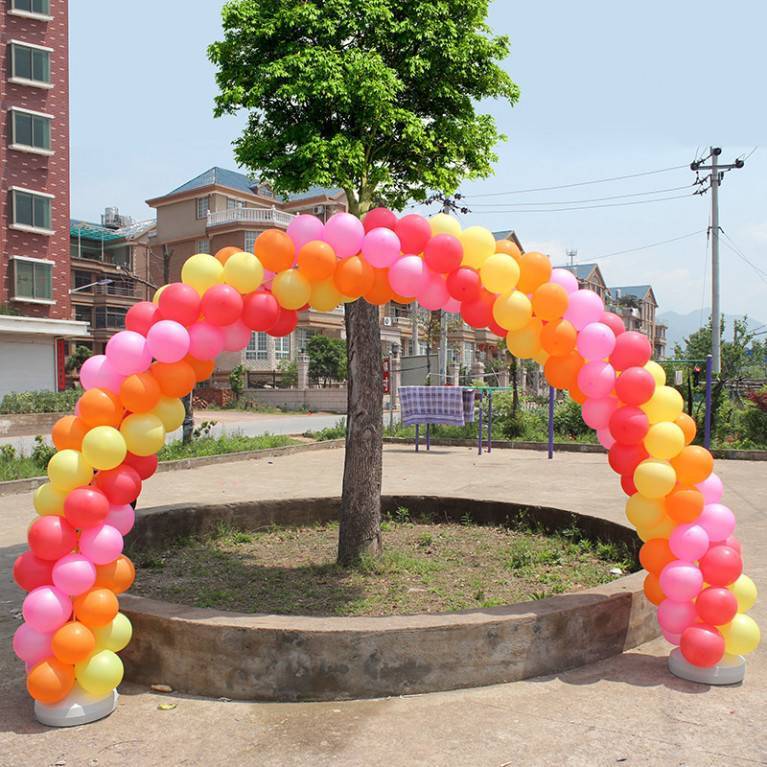 Оформление воздушными шарами украшение шариками. оформление воздушными шарами на свадьбу
