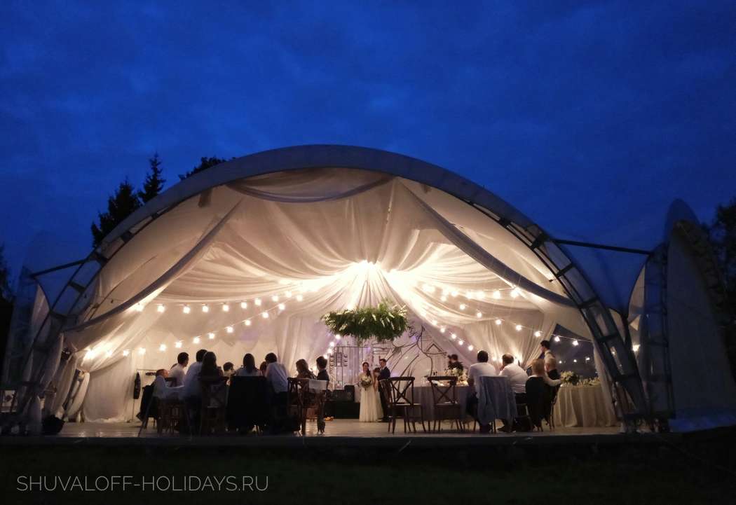Свадьба в шатре – романтика при любой погоде!