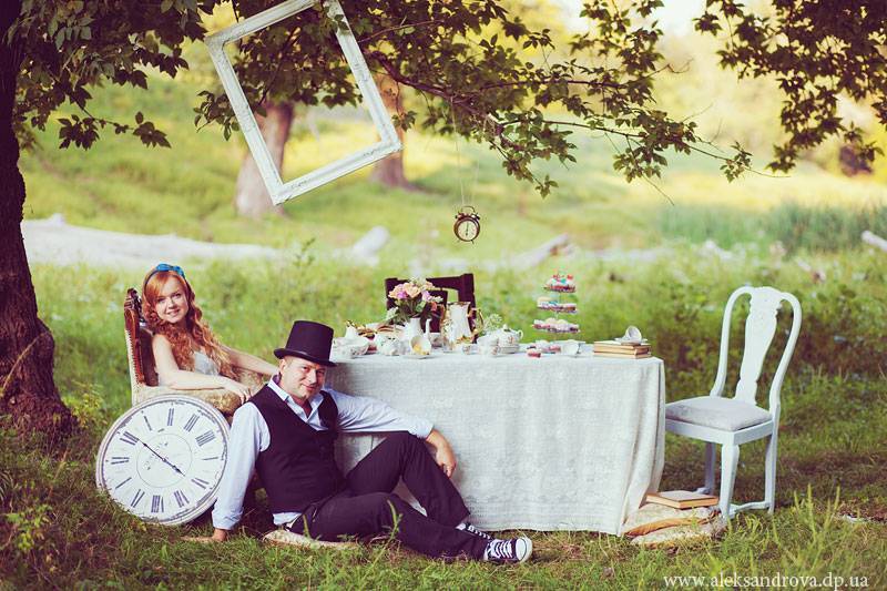 Выкуп невесты в стиле «алисы в стране чудес» - свадебный портал wewed.ru