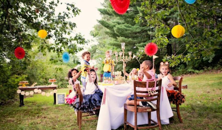 Детский день рождения на природе летом: идеи организации праздника