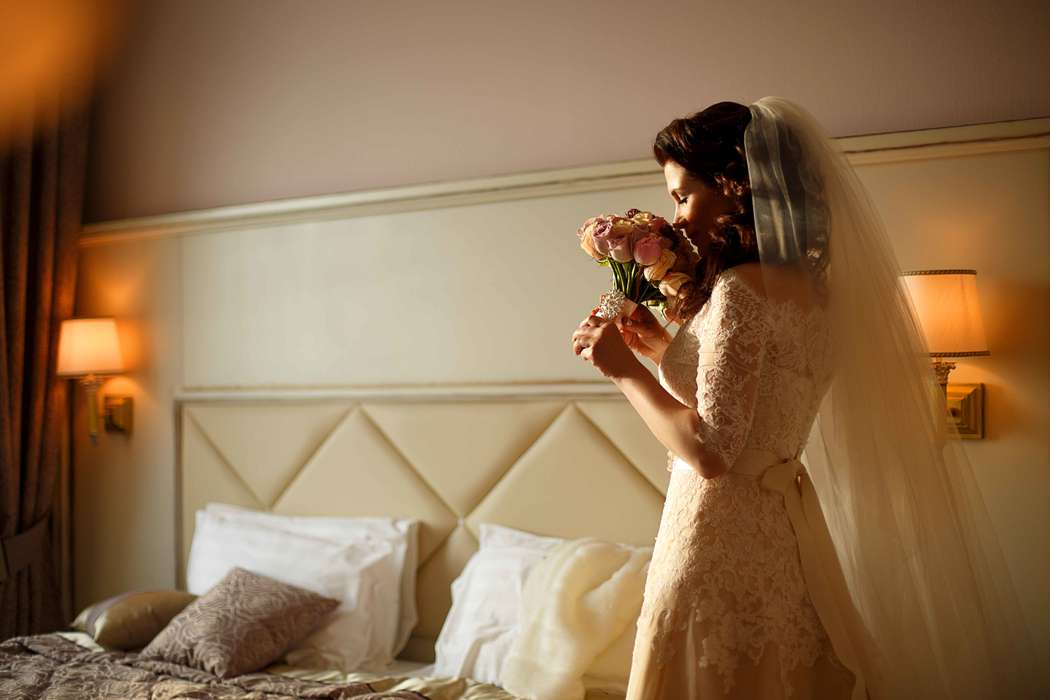 Утро невесты, дома или в отеле или студии | фотосессия сборов невесты.