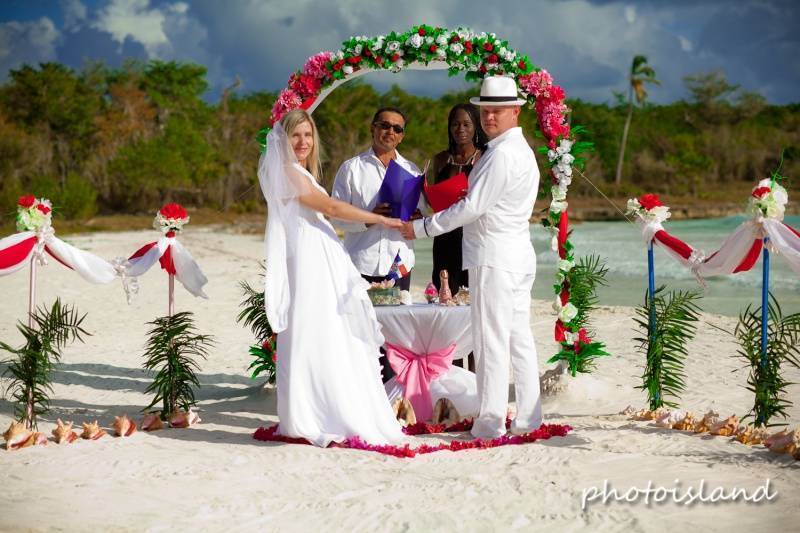 Официальная свадьба в доминикане