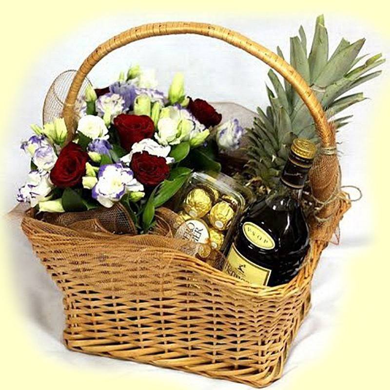 Оформление цветочных букетов и корзин с цветами
