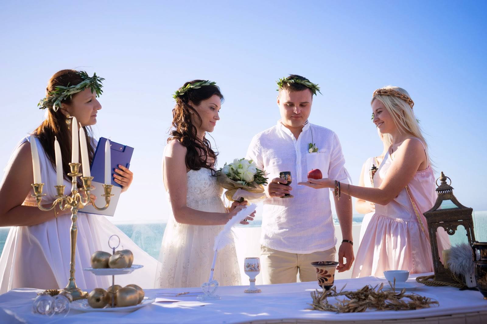 Греческая свадьба - традиции и последовательность обрядов