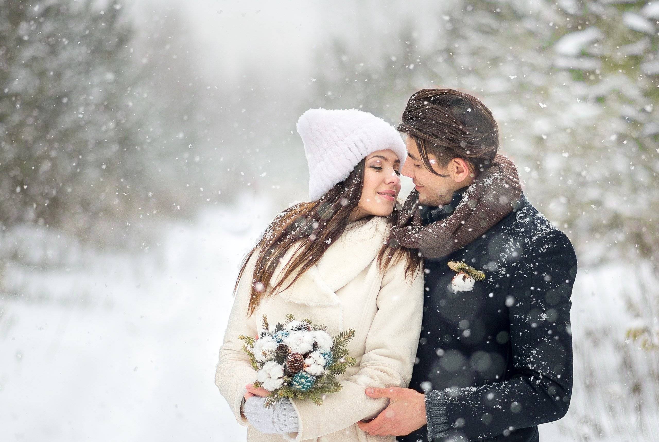 Зимняя свадьба: идеи оформления, фото, варианты декора