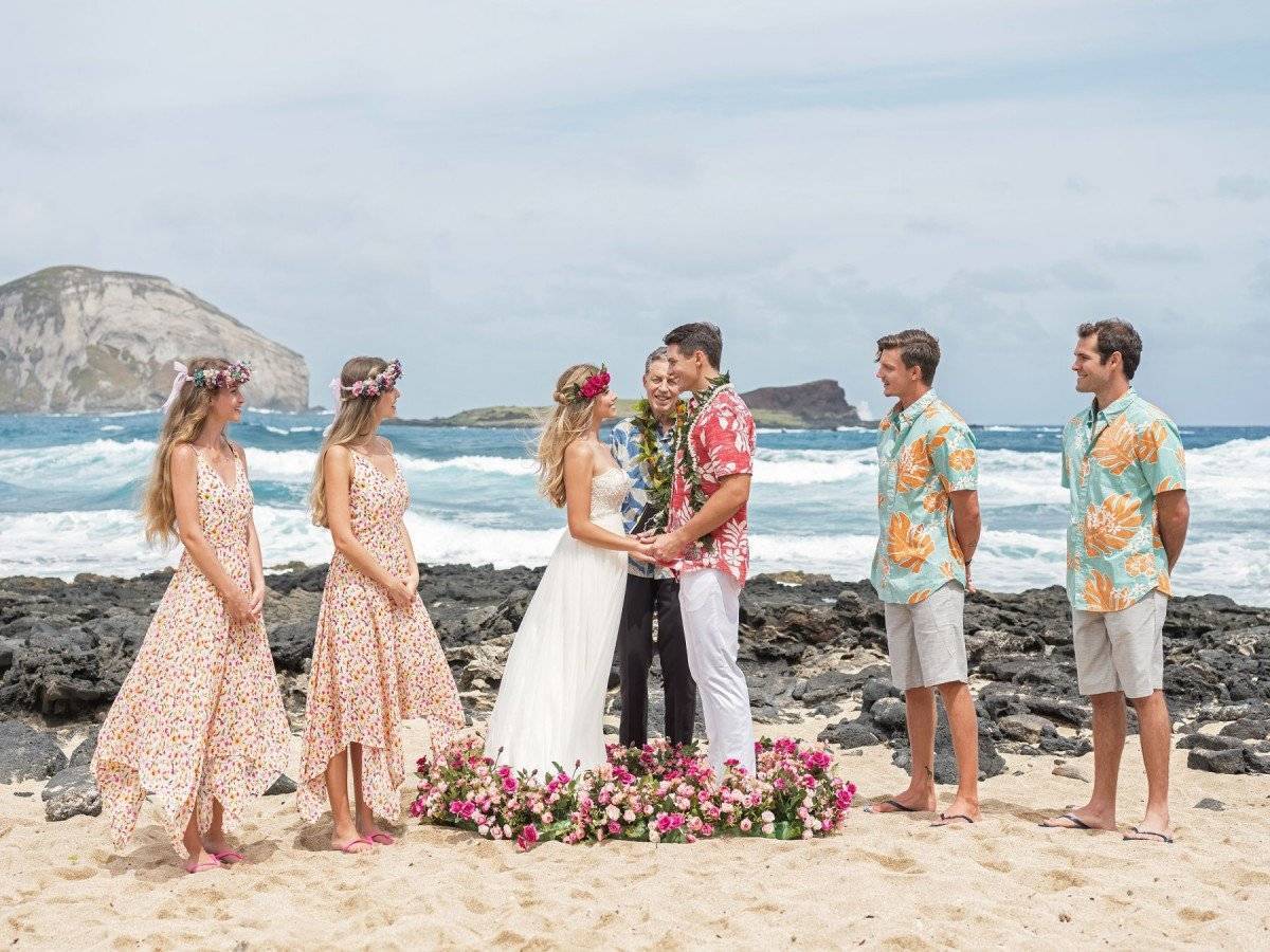 Гавайская свадьба: особенности проведения