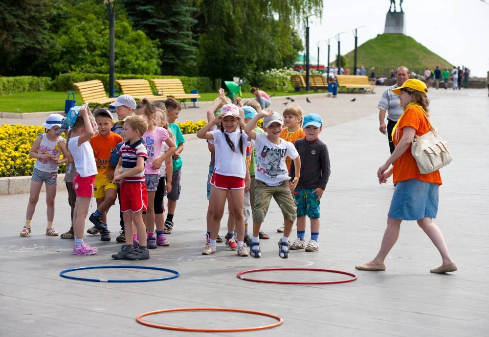 Подвижные и командные игры для летнего отдыха детей