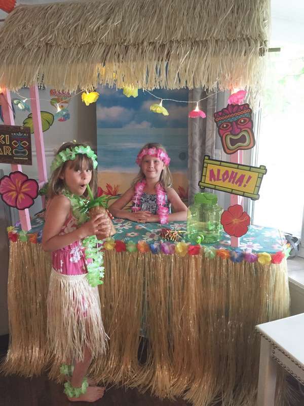 Гавайская вечеринка для детей