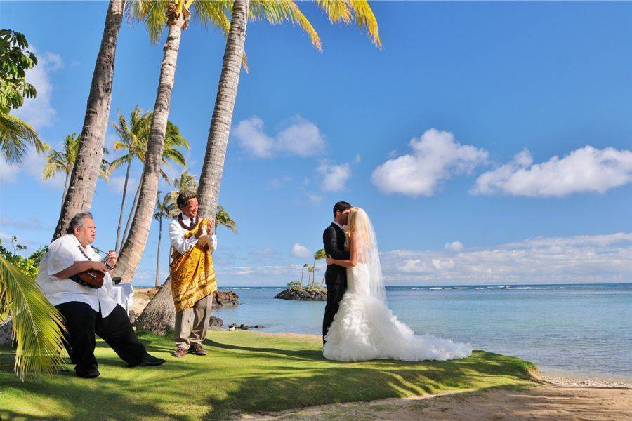 Свадьба в гавайском стиле, как отпраздновать не выезжая из родной страны