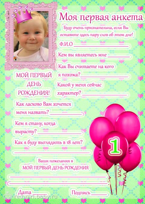 Детский день рождения 1 год идеи. отмечаем день рождение ребенка, один год. аксессуары для дня рождения ребенка