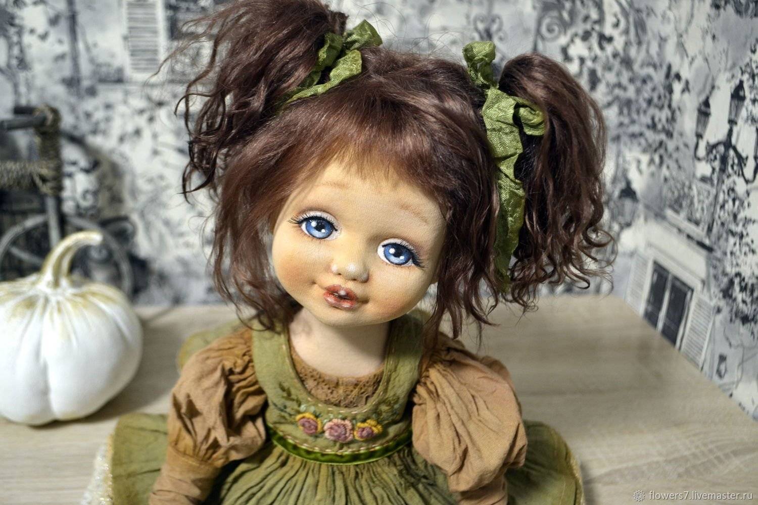 Авторская кукла. коллекционные авторские куклы из пластика, фарфора и папье-маше