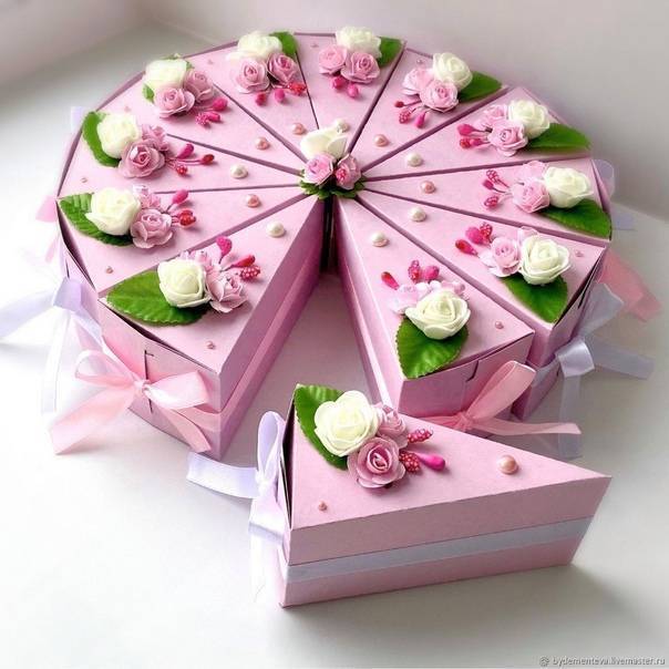 Упаковка подарка свадьба моделирование конструирование бумажный торт с пожеланиями “проба пера”