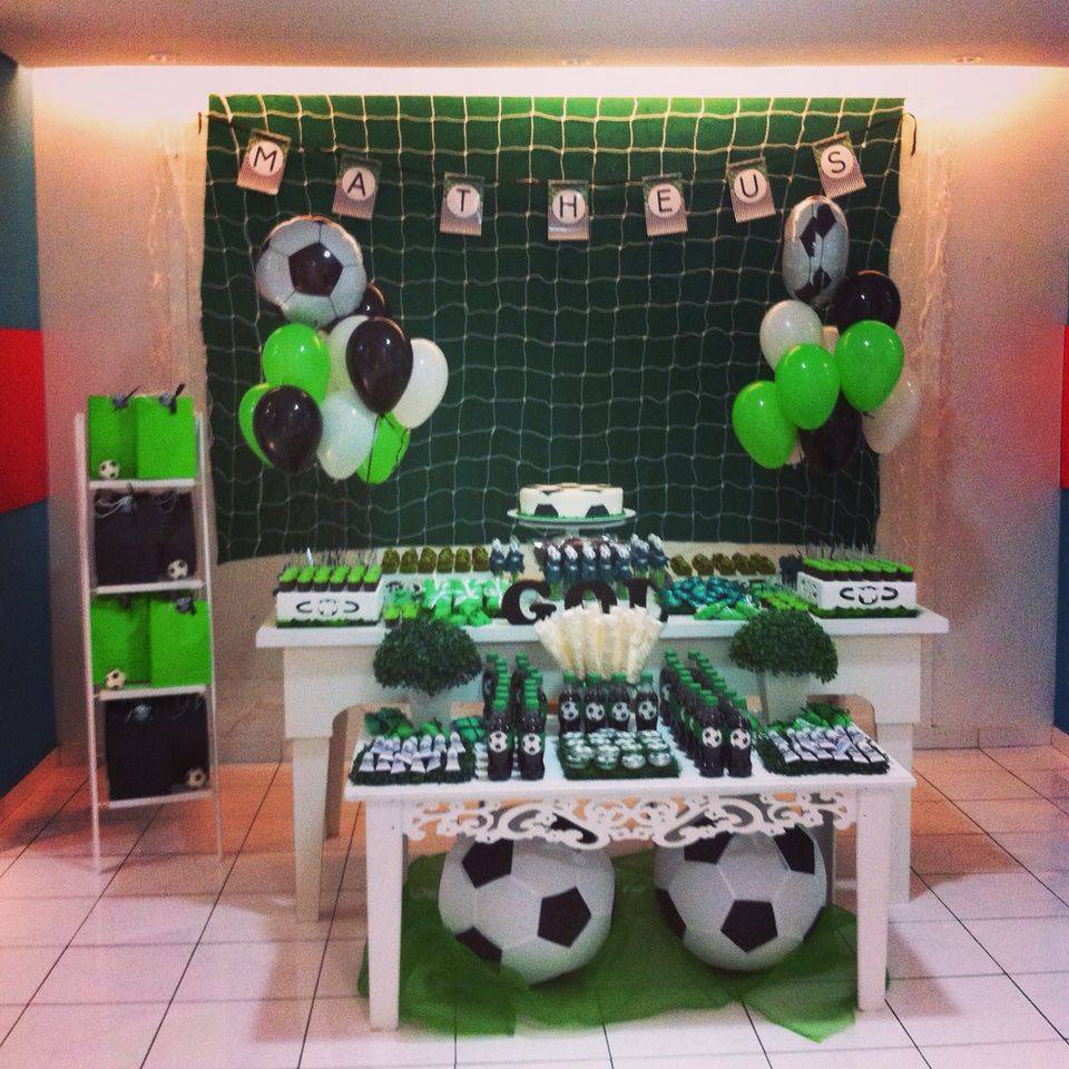 День рождения юного футболиста. идеи угощений для сладкого стола и оформления праздника