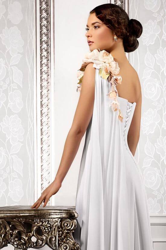 Свадебное платье в греческом стиле — фото и советы по выбору