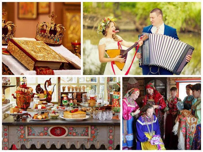 Традиции и обычаи на русской свадьбе