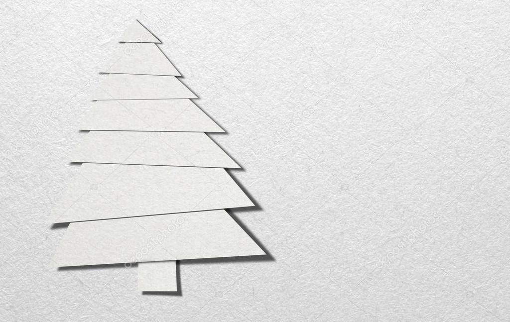 Объемная елка из бумаги: схемы и шаблоны