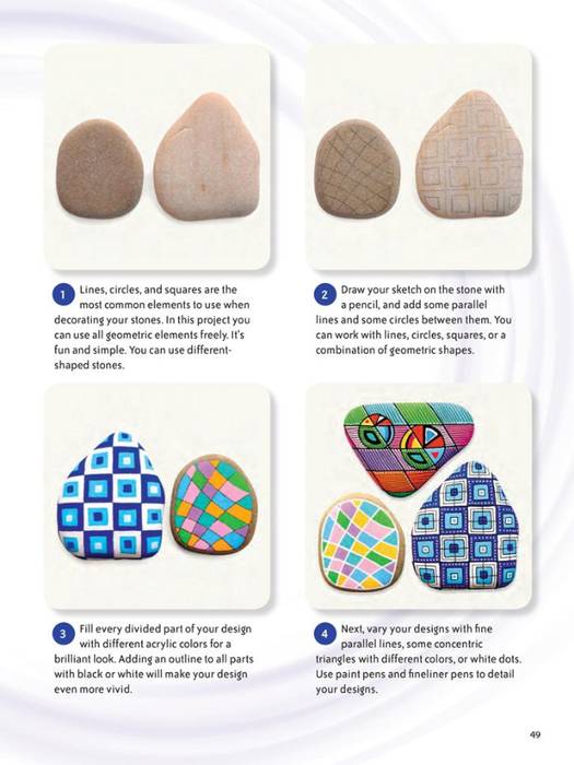 Рисование на камнях: все секреты росписи для новичков