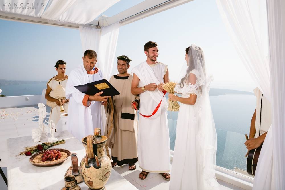 Свадебная прическа в греческом стиле