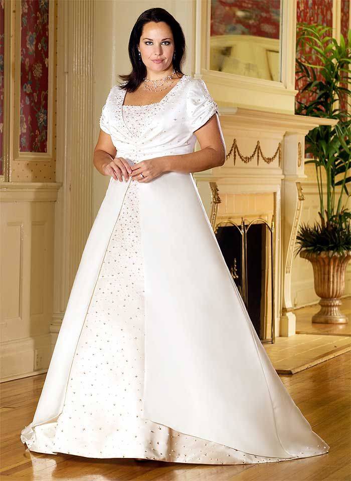 Модели свадебных платьев для полных невест 2014 – как подобрать свадебное платье на полную фигуру правильно?