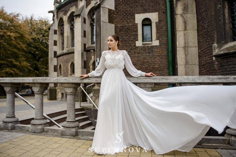 Платье для невесты в стиле ампир: современные фасоны, оттенки