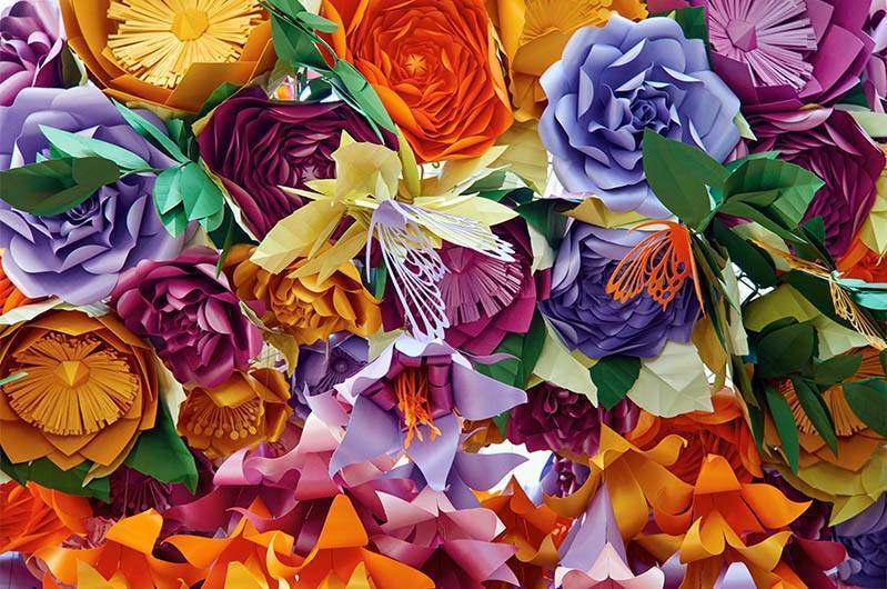 Мастер-класс украшений для свадьбы и фотосессии: бумажные цветы своими руками