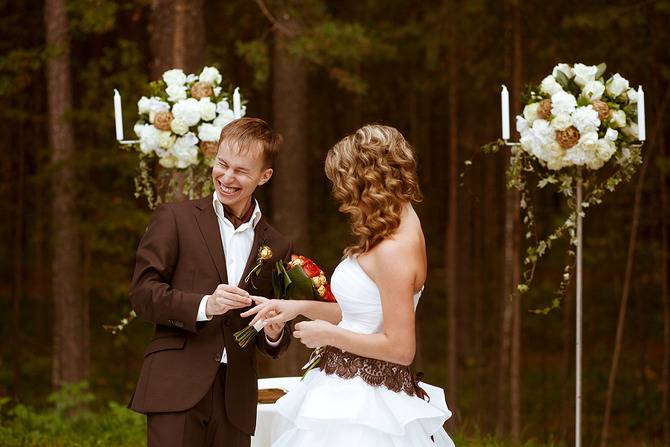 Цвета для оформления свадеб: лучшие решения