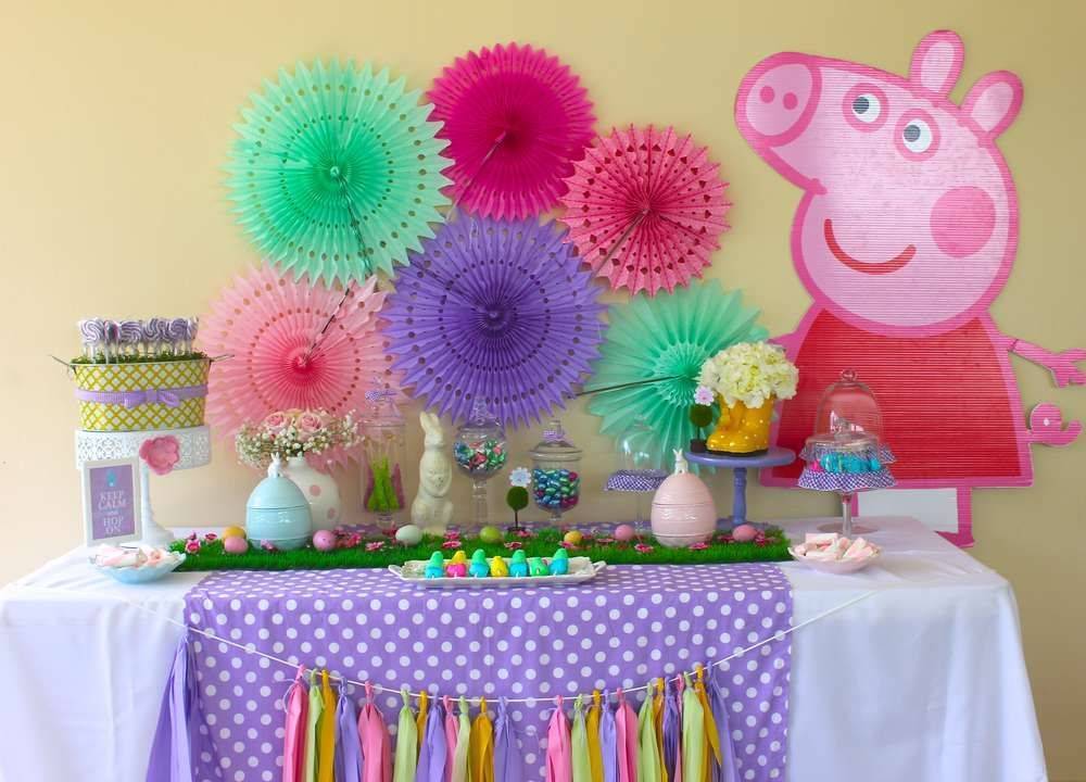 Свинка пеппа - тематическая вечеринка на день рождения ребенка