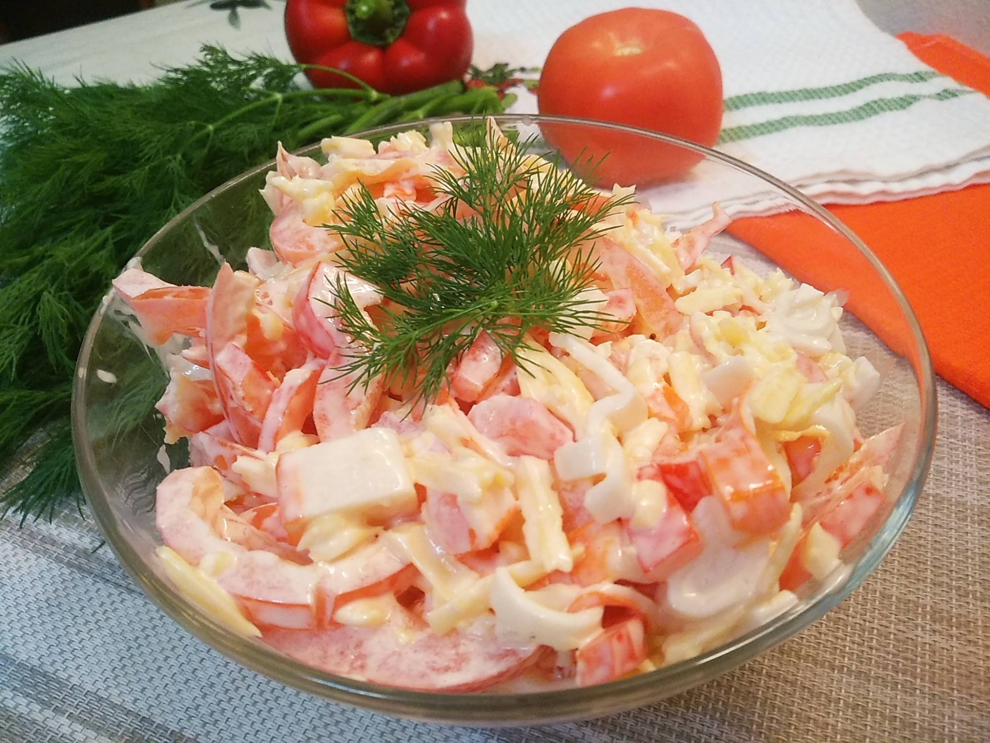 Вкусные и простые салаты на скорую руку для праздничного стола