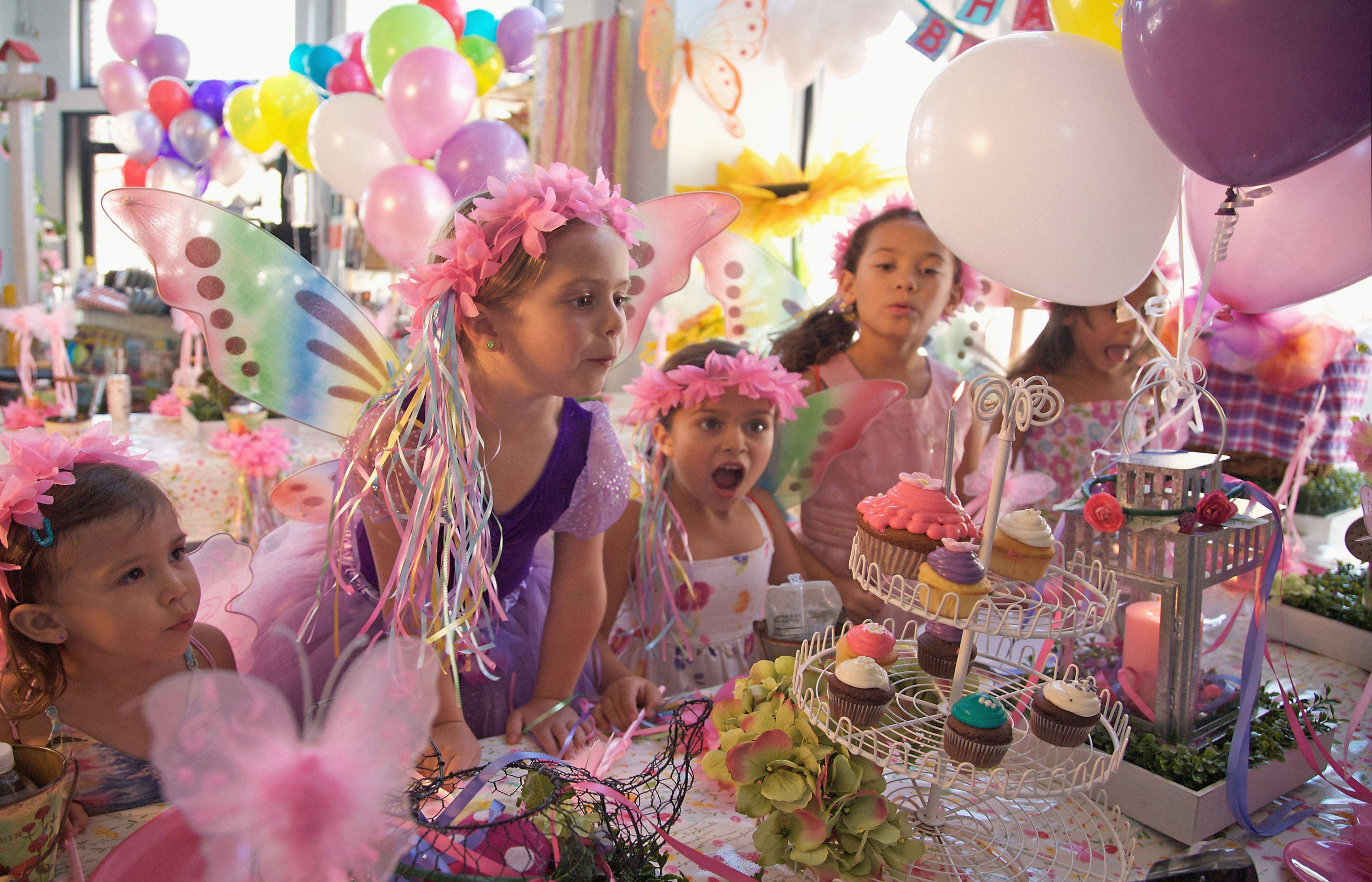 Сценарий вечеринки для маленьких принцесс —  идеи оформления