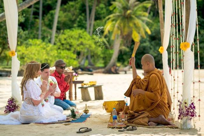 Свадьба в таиланде - виды бракосочетаний