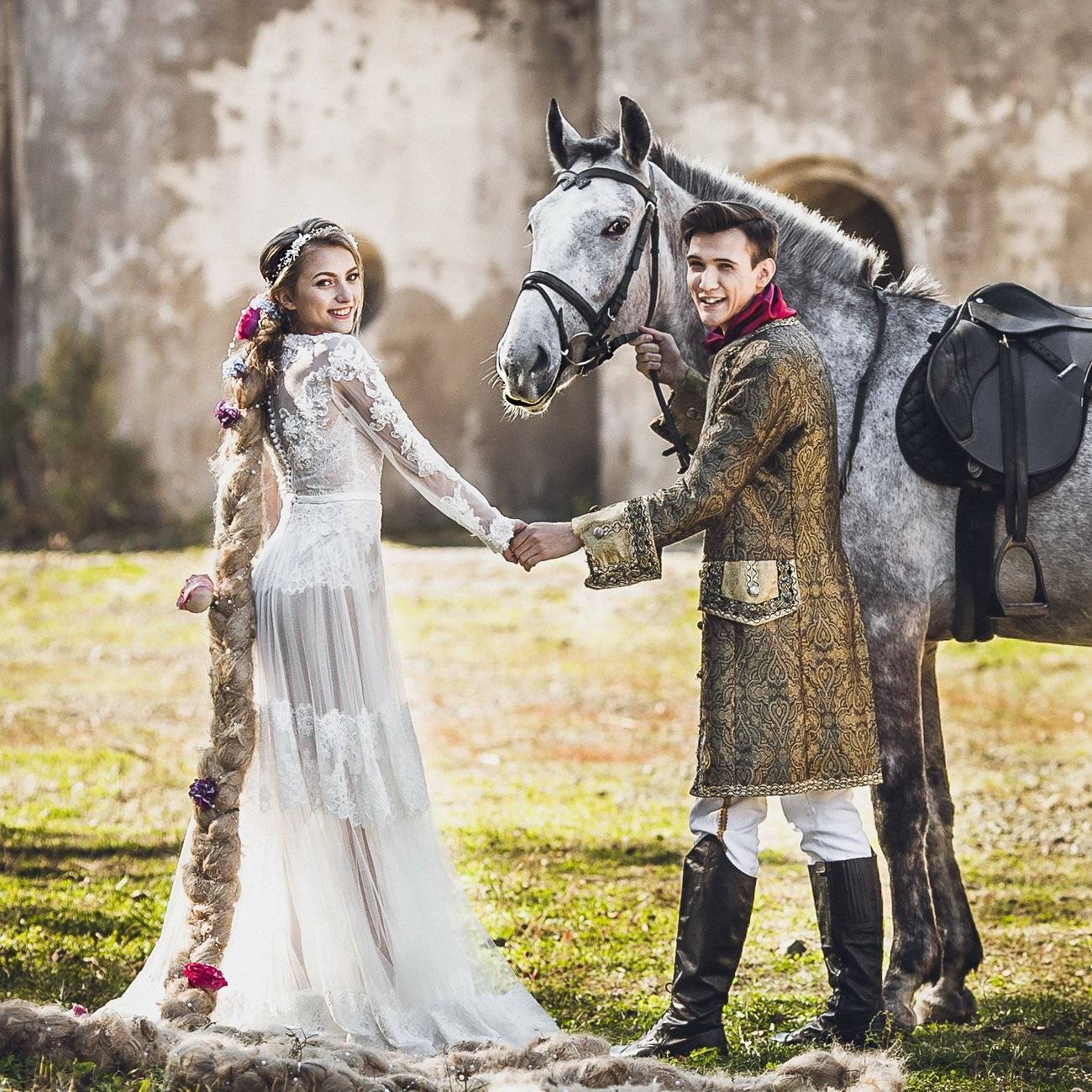 Романтизм: сказочная свадьба в нежных оттенках