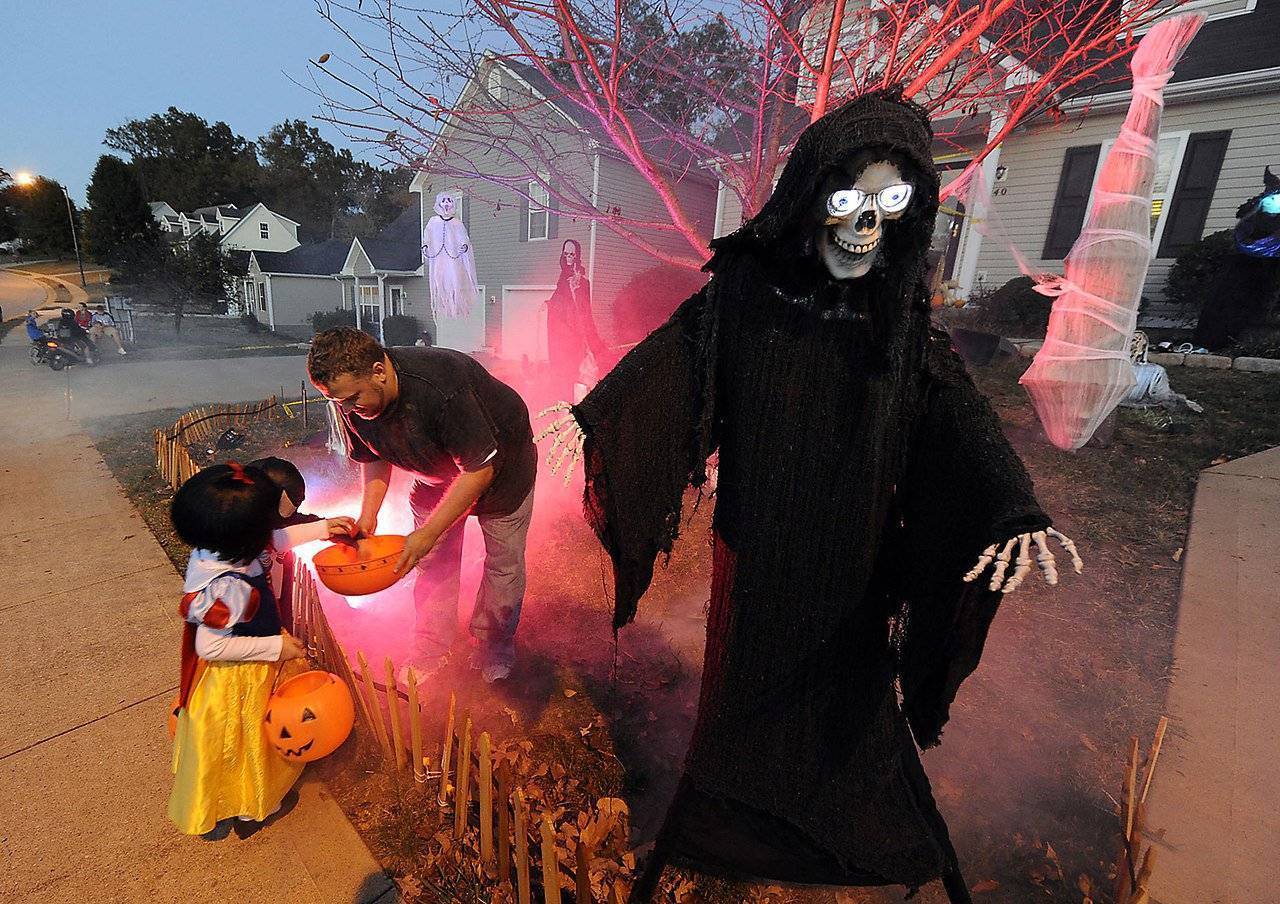 Страшные и интересные игры для детей и подростков на хэллоуин