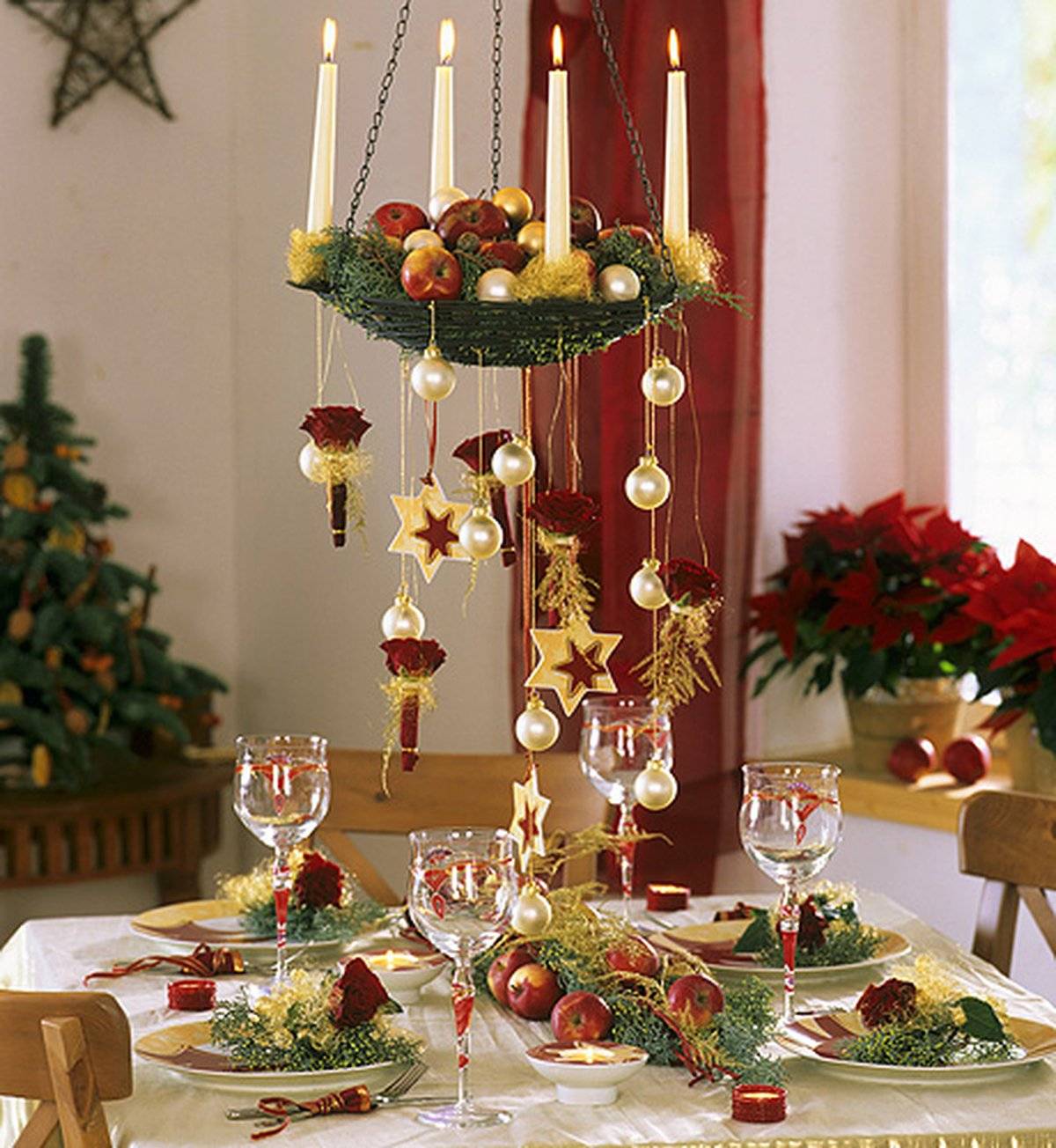 Как украсить стол на новый год своими руками, красивая сервировка для двоих на праздник и идеи для оформления блюд 2020