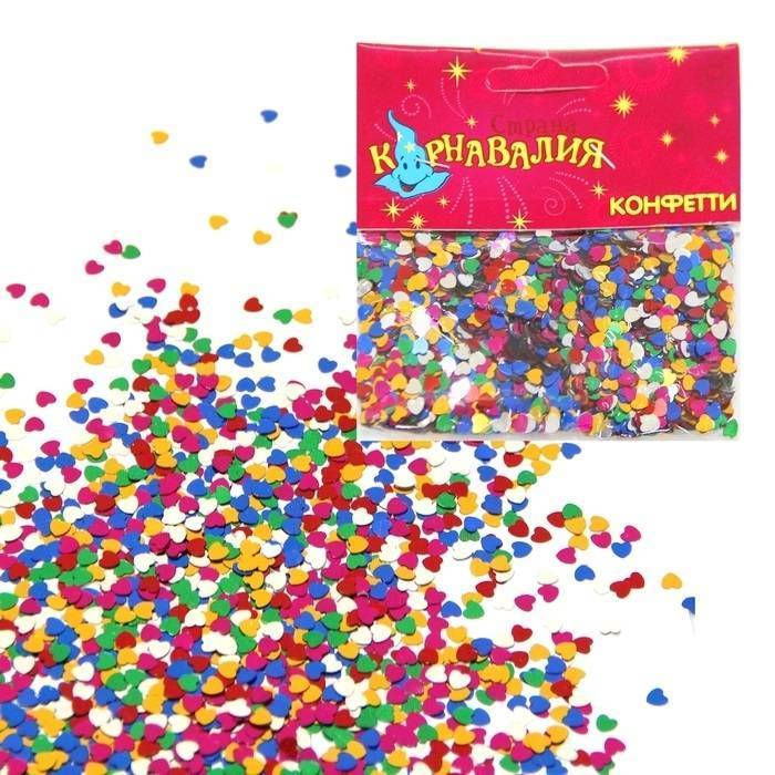 Разноцветные кружочки конфетти — сделайте праздник ярким