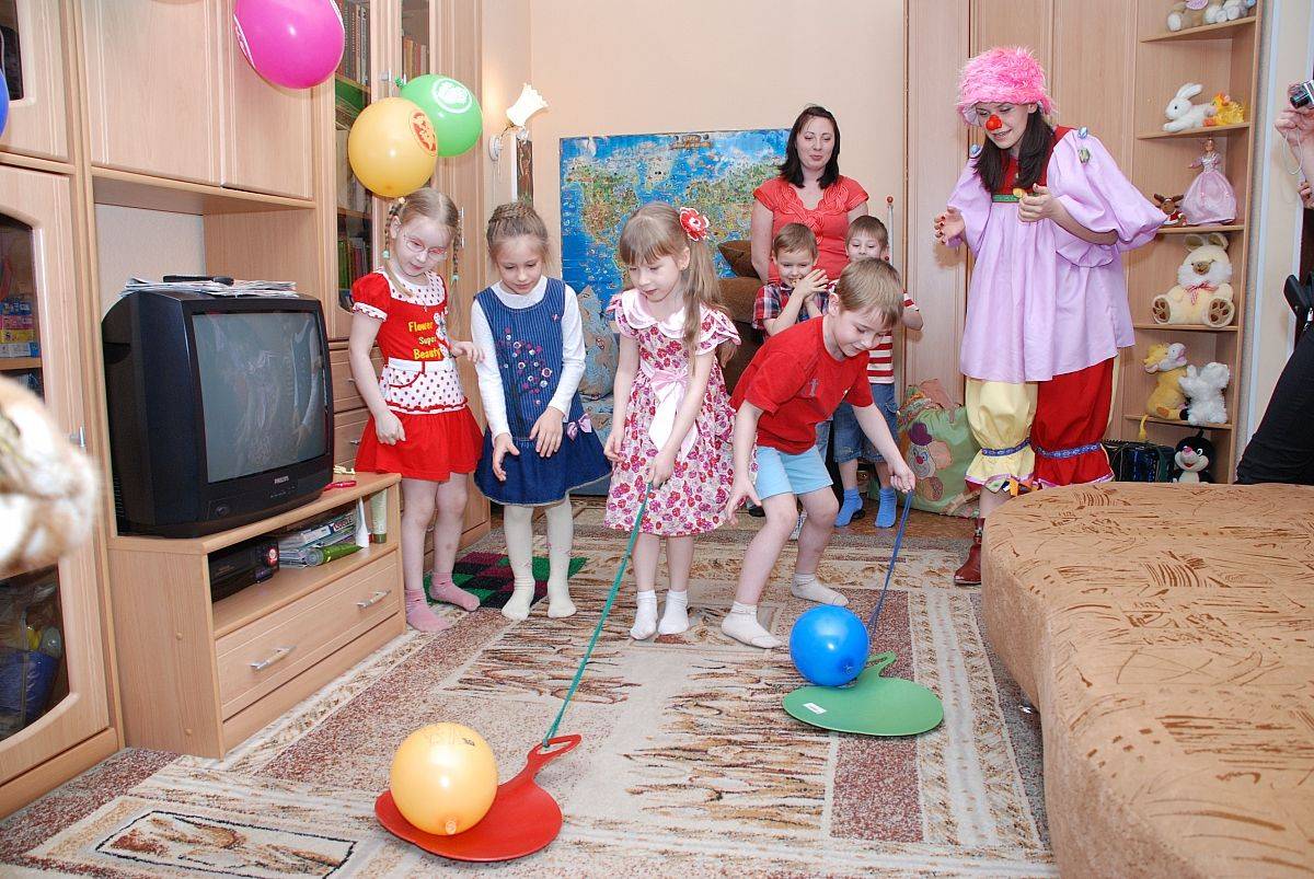 Конкурсы для детей на дне рождения дома