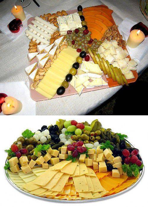 Сырная тарелка - состав ассорти. как красиво нарезать сыр и оформить сырную тарелку на праздничный стол с фото