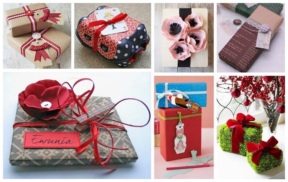 12 вариантов, как сделать красивую упаковку для подарков своими руками