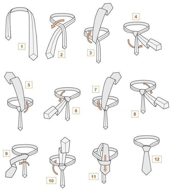 Как завязать галстук бабочку: 14 шагов