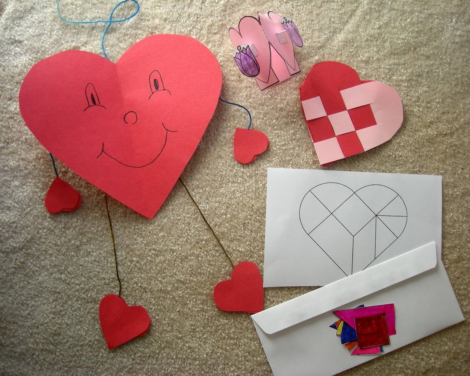 Валентинки на 14 февраля своими руками: красивые поделки и открытки ко дню святого валентина