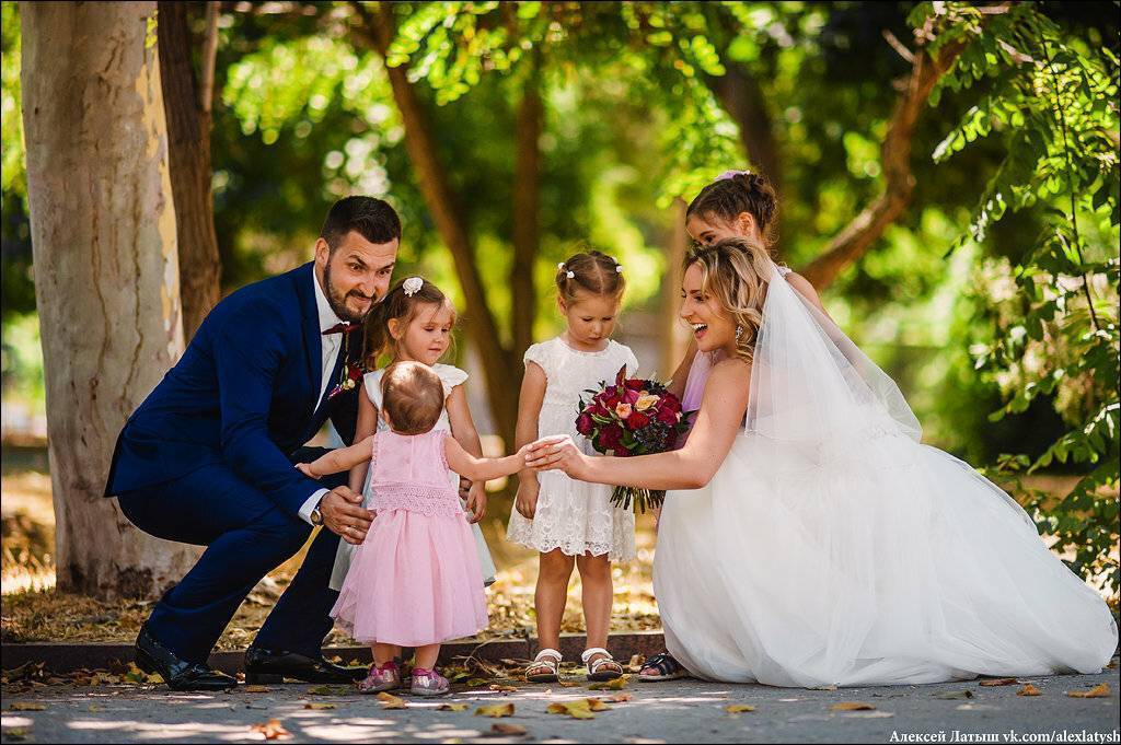 Дети на свадьбе - как их подготовить и чем занять на празднике