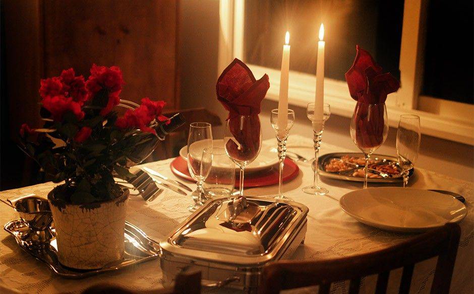 10 идей романтического ужина для любимого и любимой
