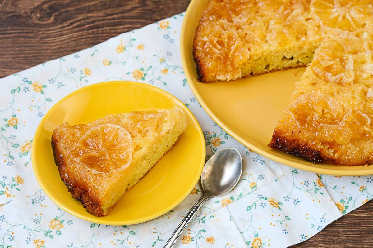 Пирог с лимонной начинкой - 7 рецептов
