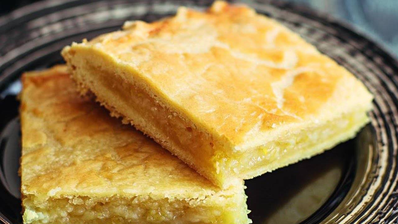 Ароматный пирог сметанник с лимоном. подробный рецепт